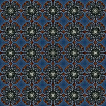 Seamless abstract square pattern. Modern texture - digital art. Fabric abst.. Illustrazione stock