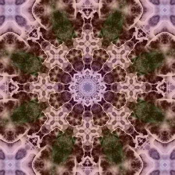 Seamless abstract square pattern. Symmetrical round pattern. Author's pattern 스톡 일러스트