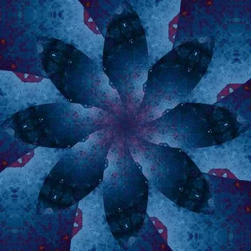 Seamless abstract square pattern. Symmetrical round pattern. Author's pattern 스톡 일러스트