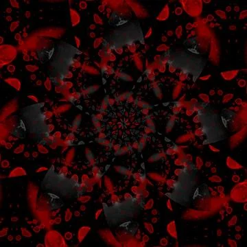 Seamless abstract square pattern. Symmetrical round pattern. Author's pattern 스톡 사진