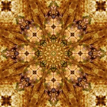 Seamless abstract square pattern. Symmetrical round pattern. Author's pattern 스톡 사진