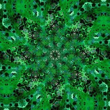 Seamless abstract square pattern. Symmetrical round pattern. Author's pattern Stock Photos