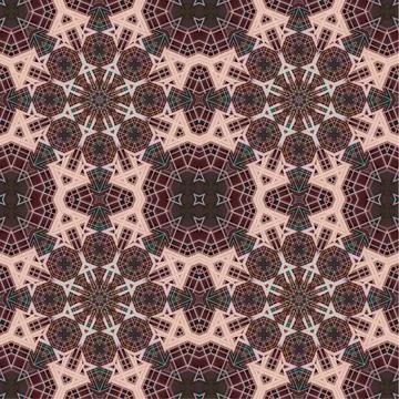 Seamless abstract square pattern. Watercolor art texture Illustrazione stock