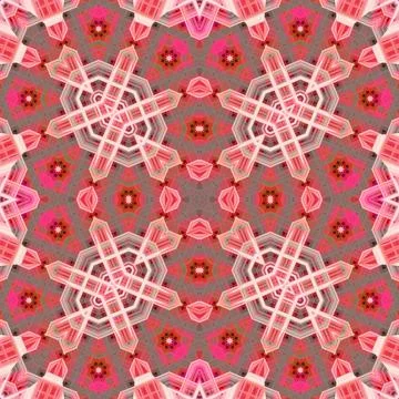 Seamless abstract square pattern. Watercolor and alcohol ink. Author's patter Illustrazione stock