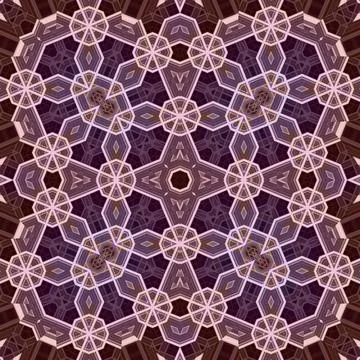 Seamless abstract square pattern. Watercolor and alcohol ink. Author's patter Stock Illustration