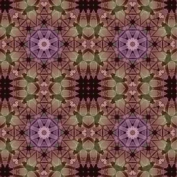 Seamless abstract square pattern. Watercolor art texture Stock Illustration