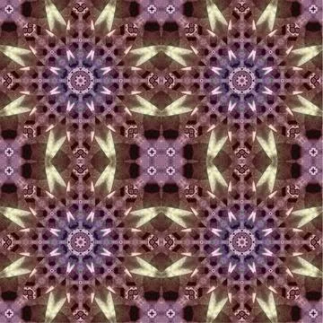 Seamless abstract square pattern. Watercolor art texture Stock Illustration