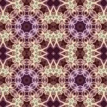 Seamless abstract square pattern. Watercolor art texture Illustrazione stock