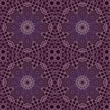 Seamless abstract square pattern. Watercolor art texture Stock Illustration