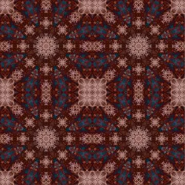Seamless abstract square pattern. Watercolor art texture Stock Illustration