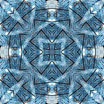 Seamless abstract square pattern. Watercolor and alcohol ink. Author's patter Illustrazione stock