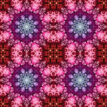 Seamless abstract square pattern. Watercolor art texture Illustrazione stock