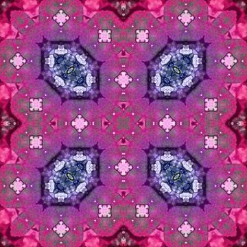 Seamless abstract square pattern. Watercolor and alcohol ink. Author's patter Illustrazione stock