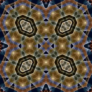 Seamless abstract square pattern. Watercolor and alcohol ink. Author's patter Illustrazione stock