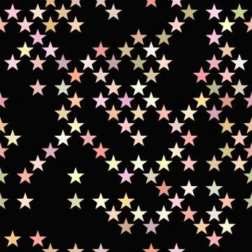 Seamless abstract star pattern - vector background 스톡 일러스트
