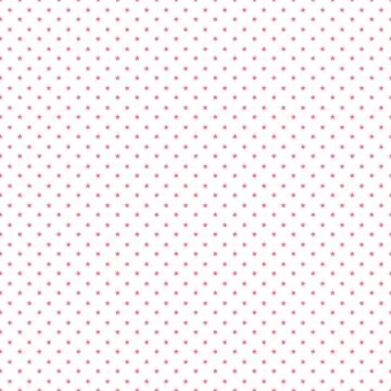 Seamless abstract Star Pink pattern on white background, Vector illustration Stock Illustration