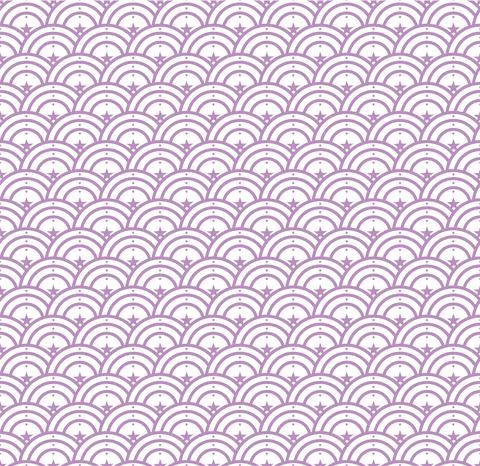 Seamless abstract stars wave pattern japanese tradition style. Fabric texture 스톡 일러스트