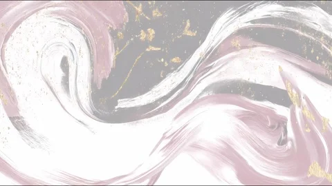 Seamless abstract stopmotion animation with handdrawn artistic flow in 4k Video stock 315347501
