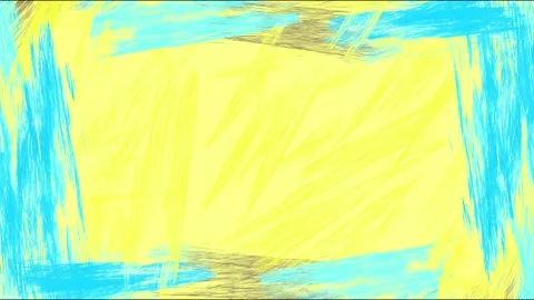 Seamless abstract stopmotion animation with handdrawn artistic look Stock Footage 315347708