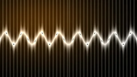Seamless abstract stripe pattern with dynamic zigzag texture for modern vid.. Stock Footage 337571344