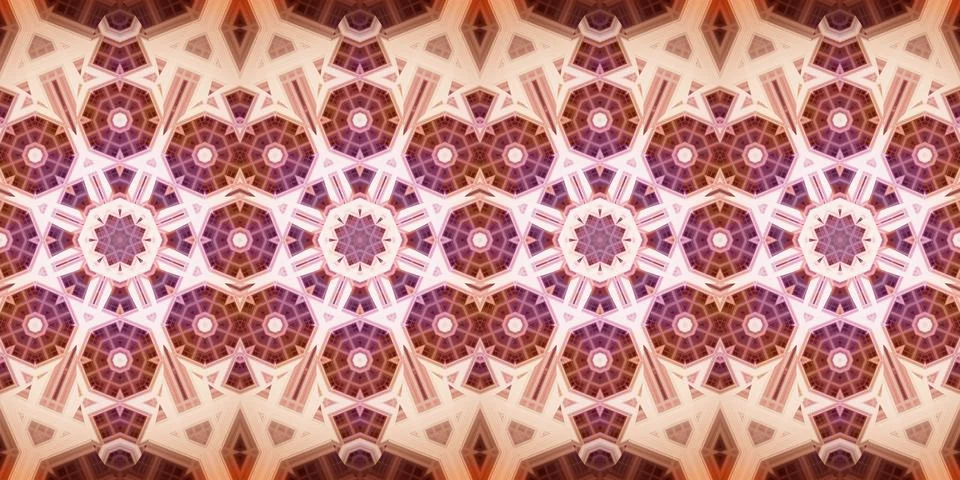 Seamless abstract stripe pattern. Wide seamless texture. Kaleidoscope Stock Photos