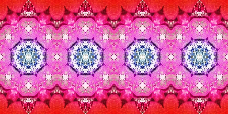 Seamless abstract stripe pattern. Wide seamless texture. Kaleidoscope Stock Photos