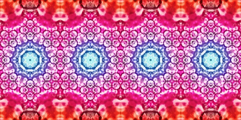 Seamless abstract stripe pattern. Wide seamless texture. Kaleidoscope Stock Photos