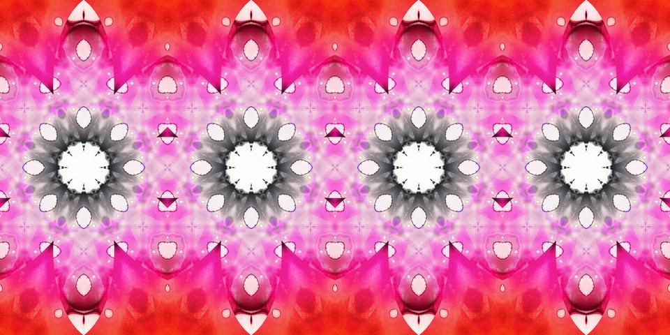 Seamless abstract stripe pattern. Wide seamless texture. Kaleidoscope Stock Photos