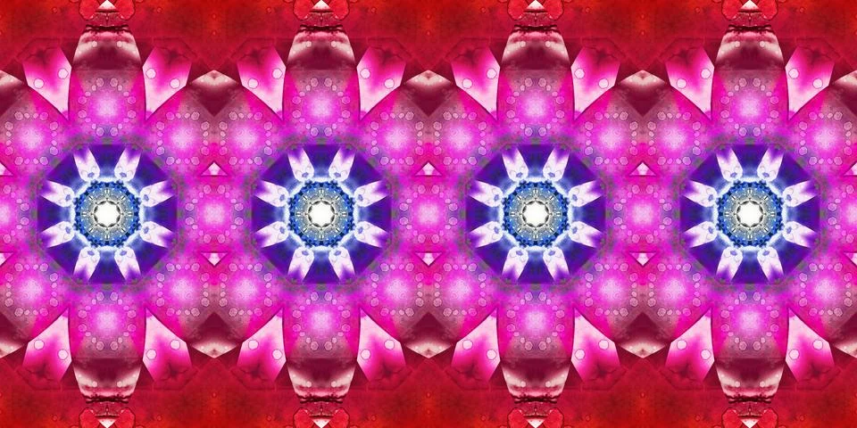 Seamless abstract stripe pattern. Wide seamless texture. Kaleidoscope Stock Photos