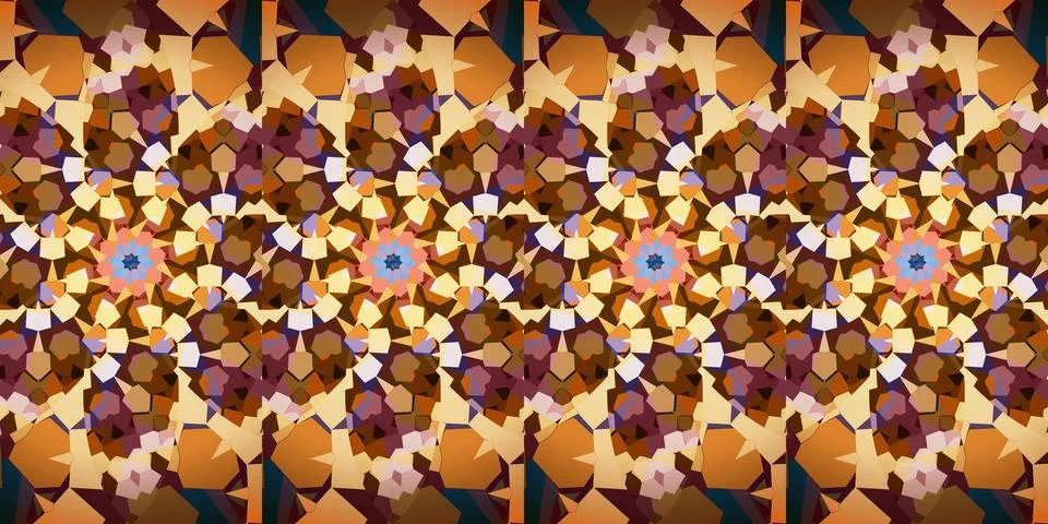 Seamless abstract stripe pattern. Wide seamless texture. Kaleidoscope Stock Photos