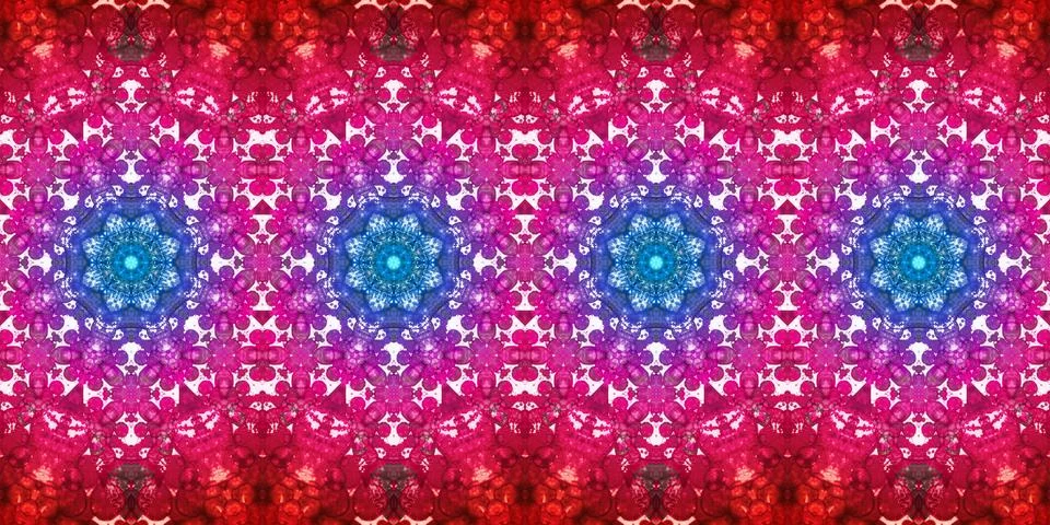 Seamless abstract stripe pattern. Wide seamless texture. Kaleidoscope Stock Photos