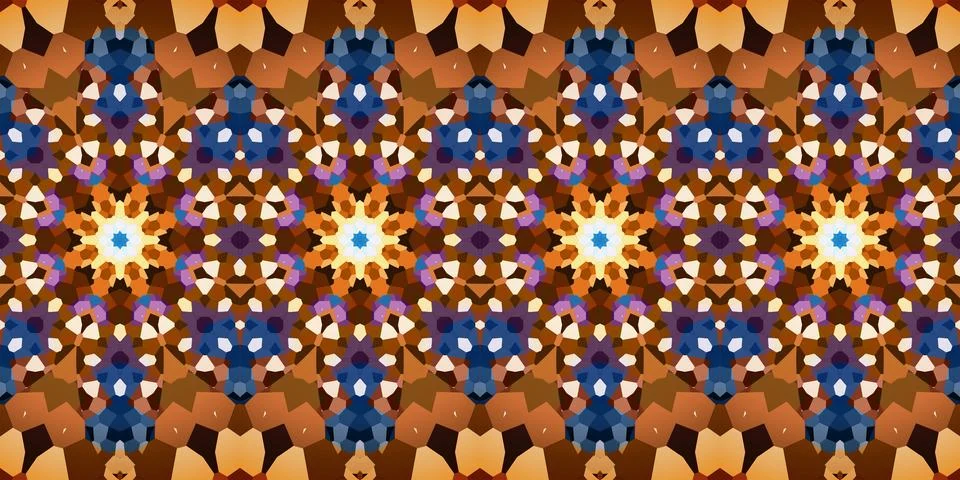 Seamless abstract stripe pattern. Wide seamless texture. Kaleidoscope Stock Photos