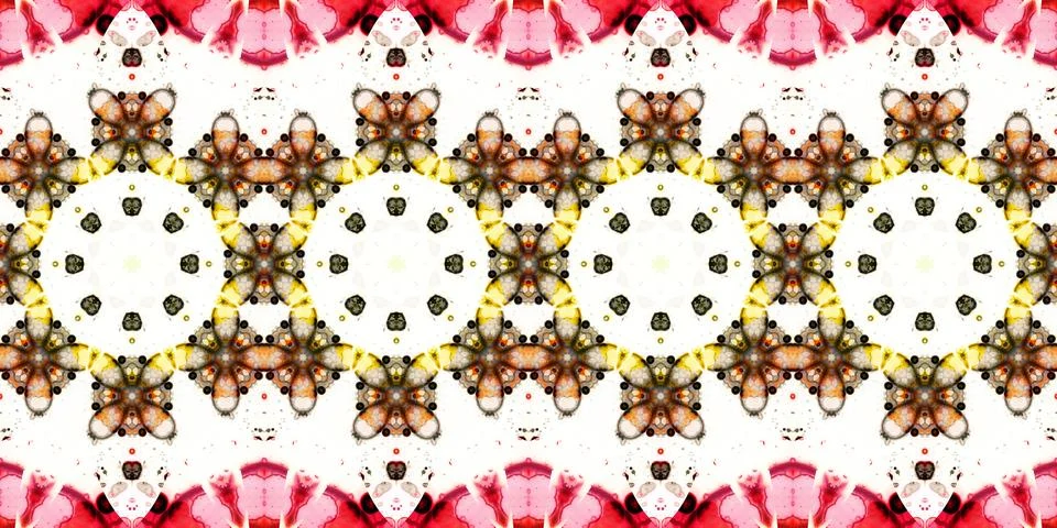 Seamless abstract stripe pattern. Wide seamless texture. Kaleidoscope Stock Photos