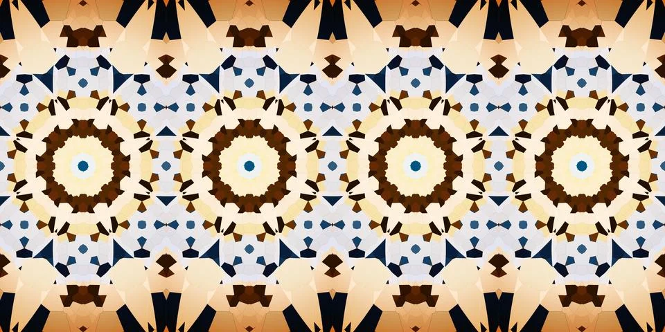 Seamless abstract stripe pattern. Wide seamless texture. Kaleidoscope Stock Photos