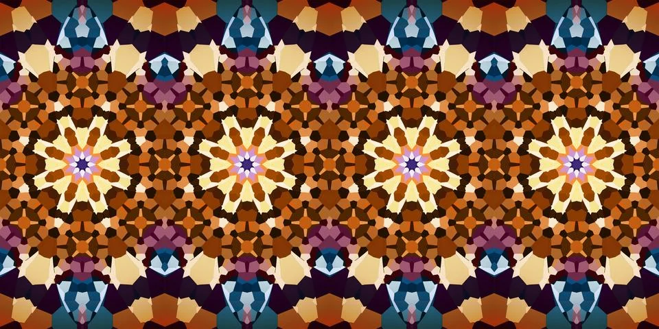 Seamless abstract stripe pattern. Wide seamless texture. Kaleidoscope Stock Photos