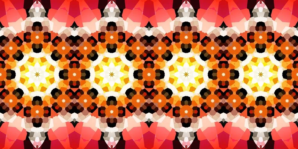 Seamless abstract stripe pattern. Wide seamless texture. Kaleidoscope Stock Photos