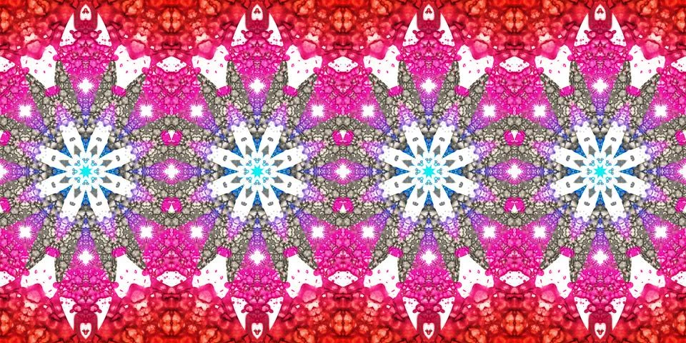 Seamless abstract stripe pattern. Wide seamless texture. Kaleidoscope Stock Photos