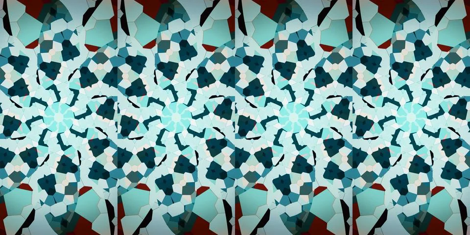 Seamless abstract stripe pattern. Wide seamless texture. Kaleidoscope Stock Photos