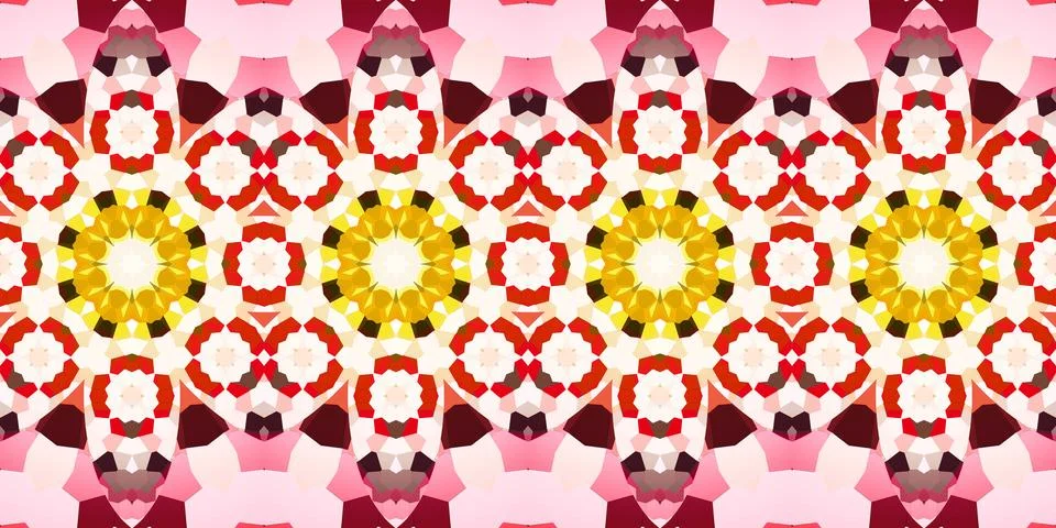 Seamless abstract stripe pattern. Wide seamless texture. Kaleidoscope Stock Photos