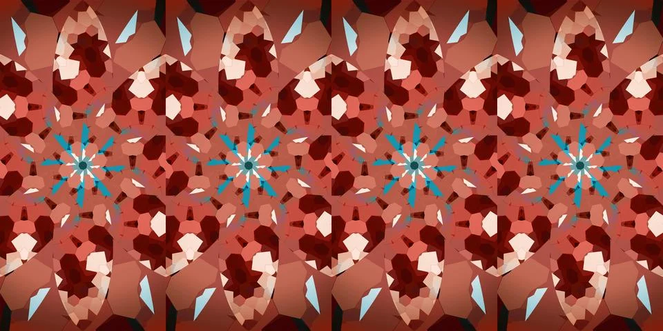 Seamless abstract stripe pattern. Wide seamless texture. Kaleidoscope Stock Photos