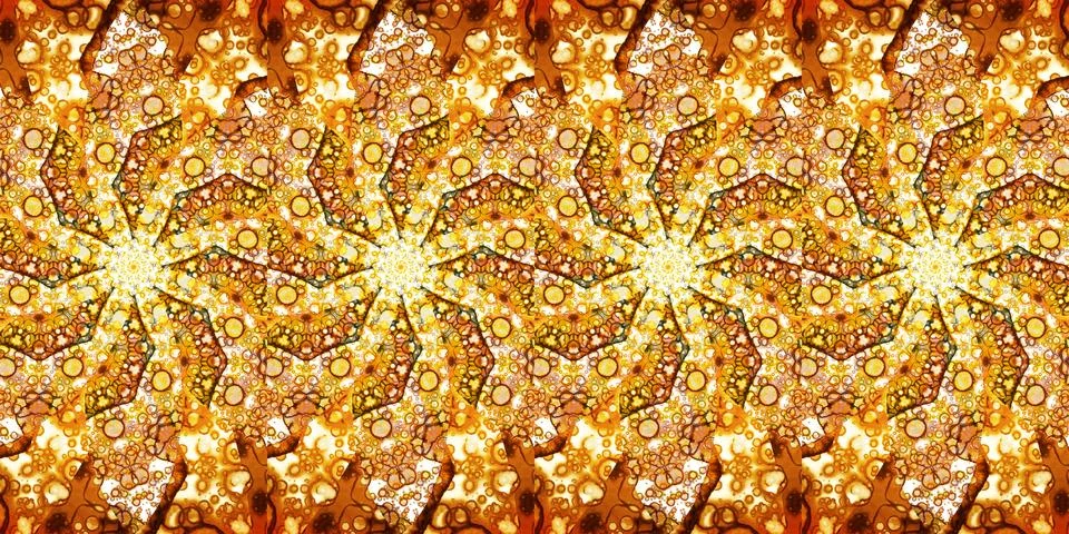 Seamless abstract stripe pattern. Wide seamless texture. Kaleidoscope Stock Photos