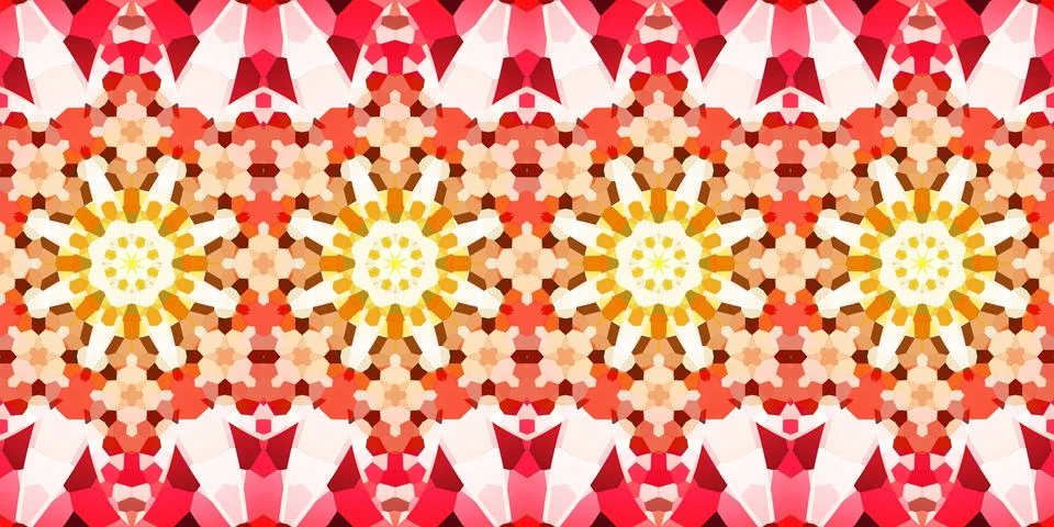 Seamless abstract stripe pattern. Wide seamless texture. Kaleidoscope Stock Photos