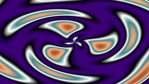 Seamless Abstract Swirl Gradient Background Loop Motion Graphic Stock Footage 342207071