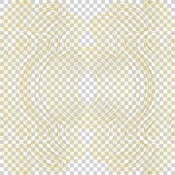 Seamless abstract symmetrical linear pattern Stock Illustration