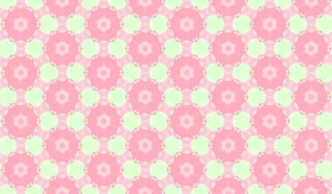 Seamless abstract texture, pattern in pink and yellow-green color Stock Illustration