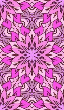 Seamless abstract tribal pattern. Hand drawn ethnic texture, vector illustrat Stock Illustration