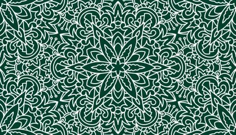 Seamless Abstract Tribal Pattern. Hand Drawn Ethnic Texture. Vector Illustrat 스톡 일러스트