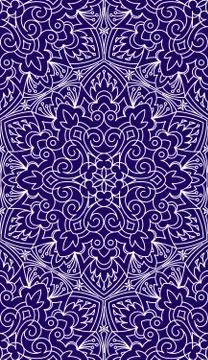 Seamless Abstract Tribal Pattern. Hand Drawn Ethnic Texture. Vector Illustrat Stock Illustration