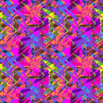 Seamless abstract unusual vector pattern  Stock Illustration