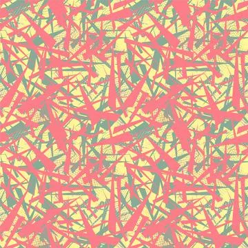 Seamless abstract urban pattern with chaotic triangle geometry elements  Stock Illustration